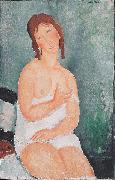 Amedeo Modigliani Junge Frau im Hemd Germany oil painting artist